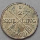 1/2 skilling, 1803 - pikkukuva 1