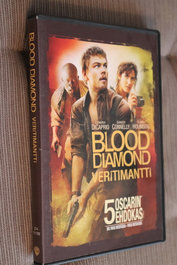 DVD Blood Diamond Veritimantti ( 2006 Leonardo DiCaprio )