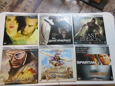 Leffapokkareita DVD (OSTA HETI = 1 KPL)