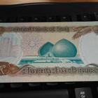 Iraq Irak 25 Dinars Saddam Hussein 1986 P73 UNC - pikkukuva 2