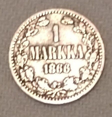 Hopea markka v. 1866