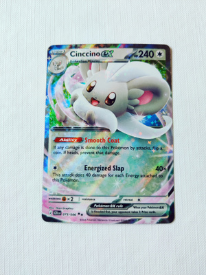 Cinccino ex 073/086 Double Rare Chaos Rising Holo