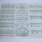 Emma Bergström-Andelius: Korsstygnsmönster / ristipisto 1932 - pikkukuva 3