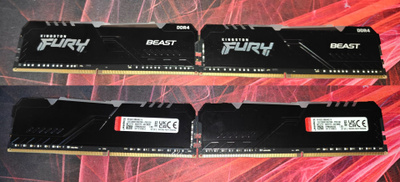 FURY Beast RGB, DDR4 3200MHz, CL16,