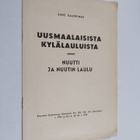 Eino Kauppinen : Uusmaalaisista kylälauluista ; Nuutti ja... - pikkukuva 1