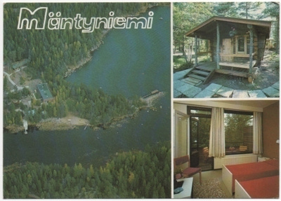 Pyhtää Mäntyniemi lomakeskus 1983 ilmakuva