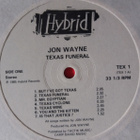 JON WAYNE ~ Texas Funeral ~ LP - pikkukuva 3