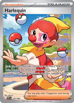 Harlequin 163/086 - White Flare - NM/M