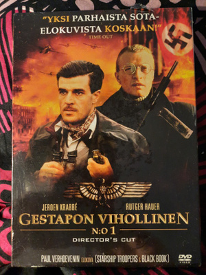 GESTAPON VIHOLLINEN N:O 1 DVD UUSI!