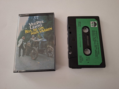 VeePee LEHTO - KYL SE ON NIIN VÄÄRIN c-kasetti