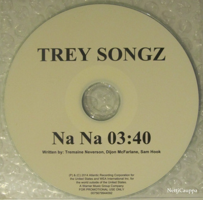 Trey Songz • Na Na PROMO CDr-Single