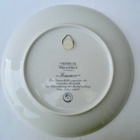 Villeroy & Boch posliini seinä- keräilylautanen kesä Ø 25cm - pikkukuva 4