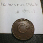 Turkki 10 kurus 1967, km#891.1 - pikkukuva 2