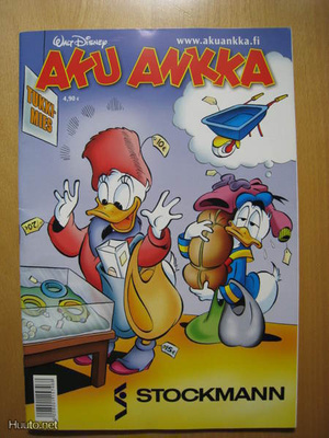 Aku Ankka Tukkimies Stockmann erikoisnumero