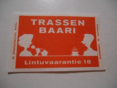 TT Etiketti Trassen Baari Lintuvaarantie