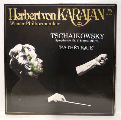 Tschaikowsky - 'Pathétique', Herbert von Karajan, LP