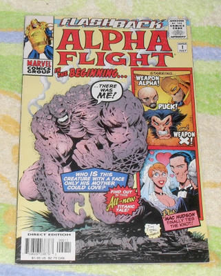 Alpha Flight Flashback #-1