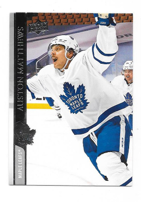 2020-21 Upper Deck #419 Auston Matthews Toronto Maple Leafs