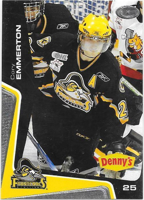 2005-06 Kingston Frontenacs #1 Cory Emmerton ex- Saipa farmi