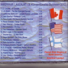 cd, Amerikan laulajat - 9. konserttimatka Suomeen 2002, UUSI - pikkukuva 2