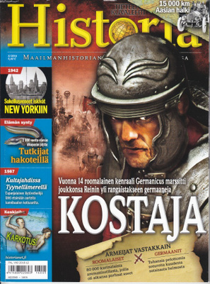 Tieteen Kuvalehti HISTORIA 5/2016 Kenraali Germanicus