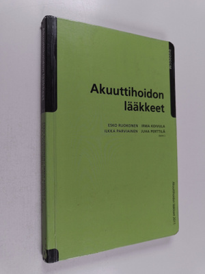 Akuuttihoidon lääkkeet
