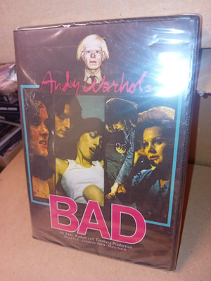DVD Andy Warhol's BAD ( UUSI ) SIS POSTIKULU