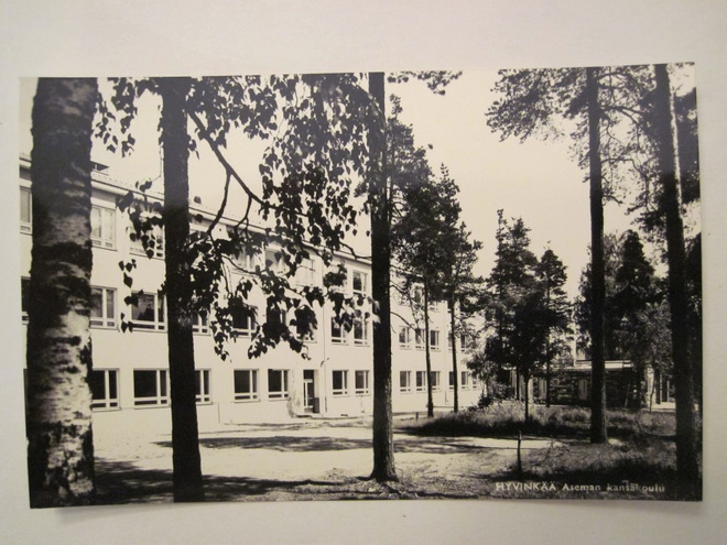 VANHA Postikortti Hyvinkää 1950-l Alkup.Mallikappale