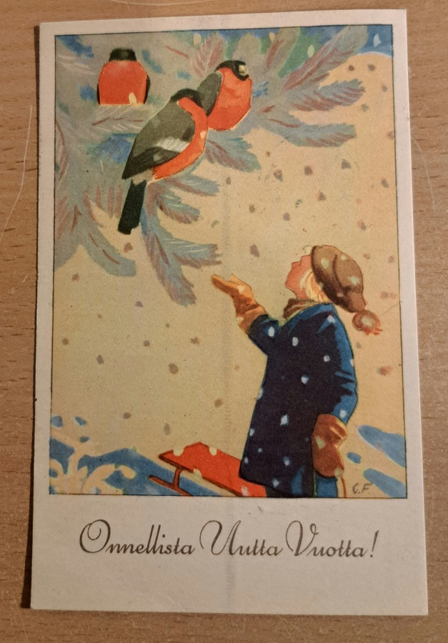 Gunnar Forström: poika ja punatulkut, kulkenut 1945