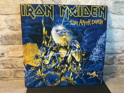 IRON MAIDEN: Live After Death 2- lp