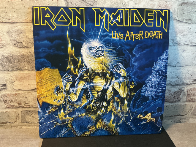 IRON MAIDEN: Live After Death 2- lp