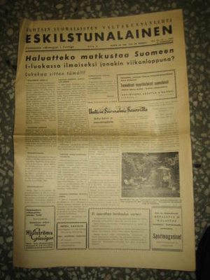 Sanomalehti: Eskilstunalainen 12-13 / 1963