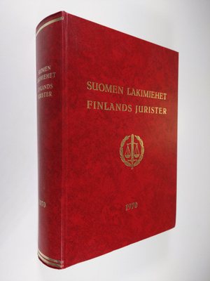 Lars ym. (Toim.) Karlsson : Suomen lakimiehet 1970 = Finl...