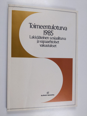Toimeentuloturva 1985