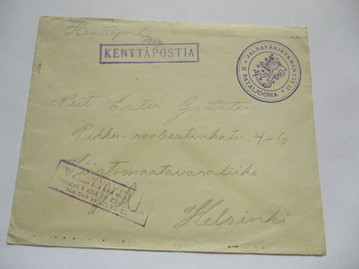 1939 JVR 11 kp kuori takana olympia 0-0 leimaus