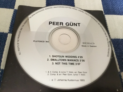 Peer Gunt Shotgun wedding Promo CDS 1993