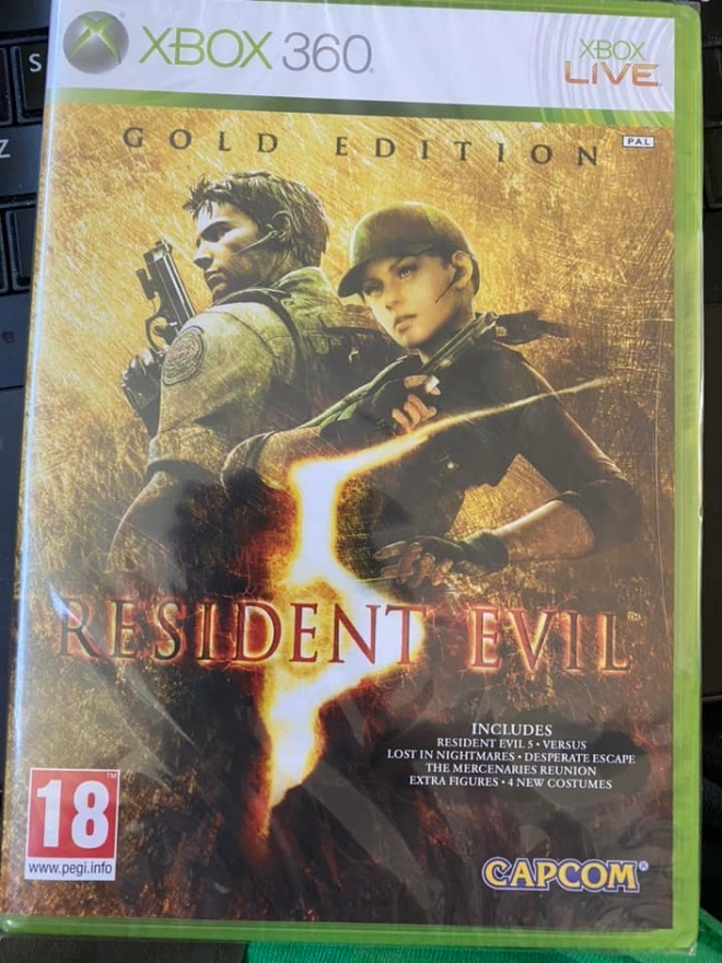 Resident Evil 5 Gold Edition Xbox 360 UUSI