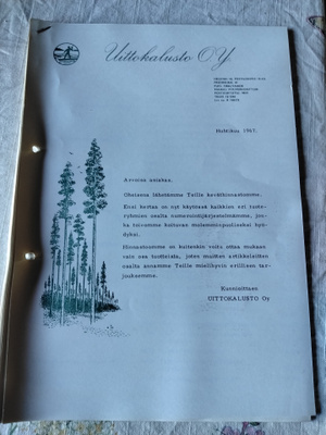 uittokalusto kuvasto v 1967
