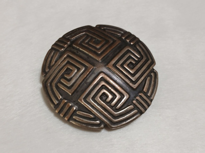 1940 , Ato-jewelry, A.Tillander, Helsinki, "HELI" solki rint