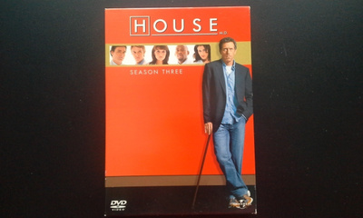 DVD: HOUSE M.D. 3 kausi (6xDVD)