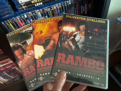 Rambo Trilogia (1983) suomijulkaisut