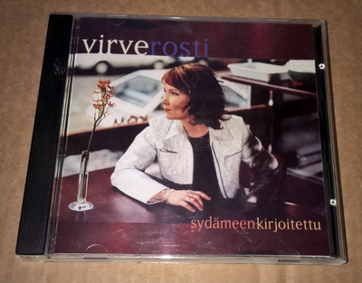 VIRVE ROSTI SYDÄMEEN KIRJOITETTU CD