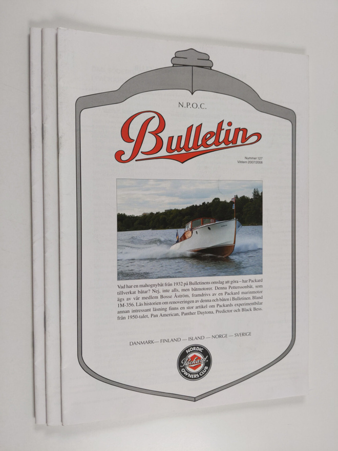 Bulletin N:o 124-127 (Nro 126 puuttuu)