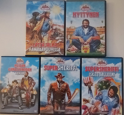 5 BUD SPENCER -LEFFAA DVD