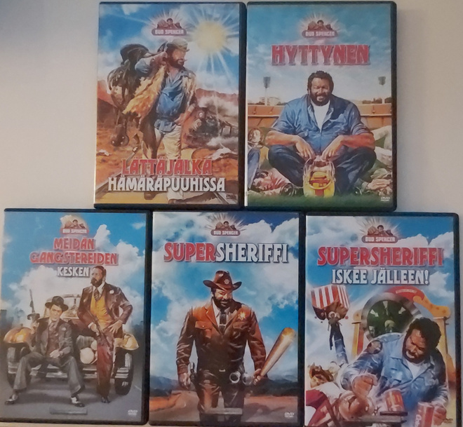 5 BUD SPENCER -LEFFAA DVD
