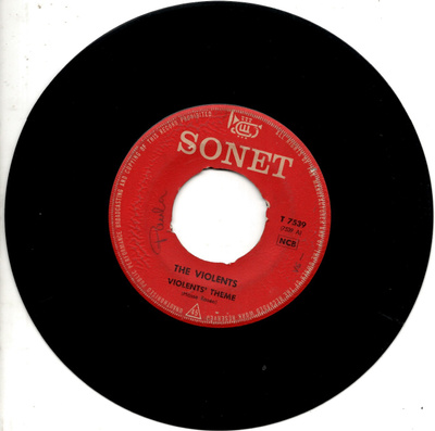 THE VIOLENTS: Violent's Theme / When Johnny L. Comes Mar 7"