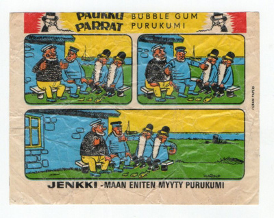 Purkkakääre PAUKKU PARRAT: "Kalansaalis"