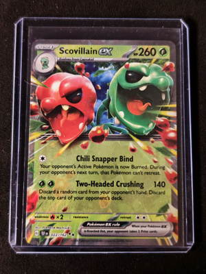 Pokémon-kortti Scovillain EX 22/162