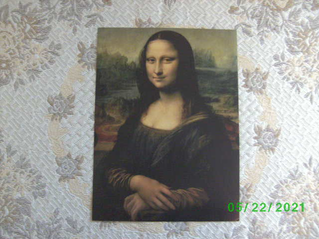 MestariteosNRO.1MONA LISA LEONARDO DA VINCI (Taidejäljennös)