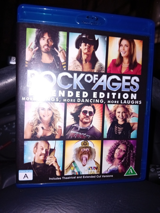 Blu-ray Rock of ages extended edition ( SIS POSTIKULU  )